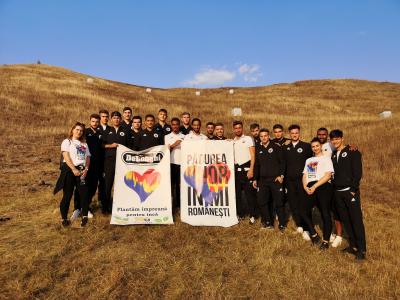 FC Universitatea Cluj și De’Longhi România au plantat pentru generațiile viitoare