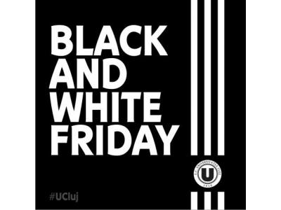Black&White Friday la standul oficial FC Universitatea Cluj din Iulius Mall!