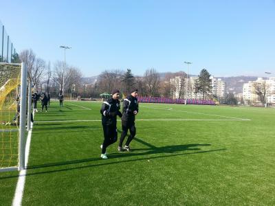 Goga și Păcurar s-au întors la antrenamentele Universității Cluj