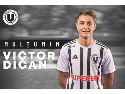 FC Universitatea Cluj anunță transferul lui Victor Dican la FC Botoșani