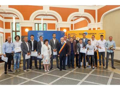 FC Universitatea Cluj, premiată pentru promovarea în Liga 2