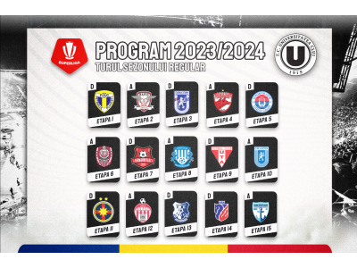 Programul noului sezon din Superliga