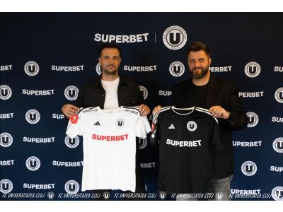 Next level! Parteneriatul dintre FC Universitatea Cluj și Superbet trece la următorul nivel