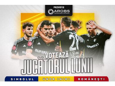 Votează jucătorul lunii octombrie 