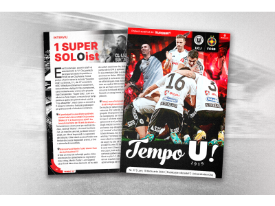 Tempo ”U” nr. 17 - programul de joc al partidei dintre ”U” și FCSB