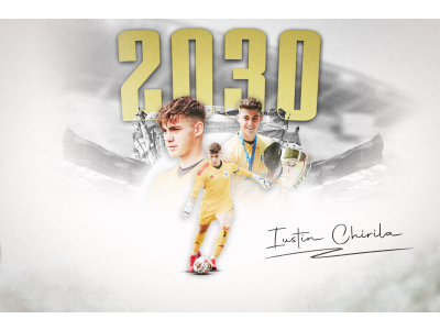 Iustin Chirilă, jucătorul Universității Cluj până în 2030