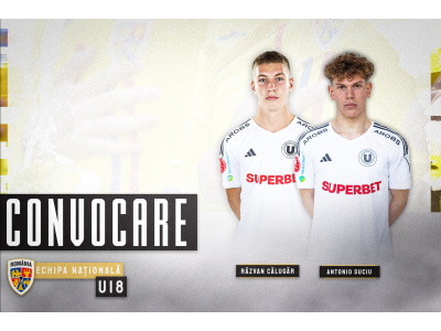 România U18. Dublă amicală cu Bulgaria pentru Antonio Suciu și Răzvan Călugăr