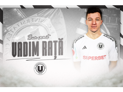 Vadim Rață, noul jucător al Universității Cluj
