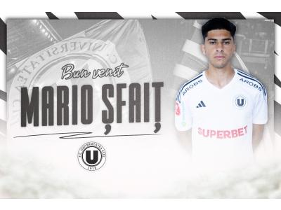 Mario Șfaiț, noul jucător al Universității Cluj
