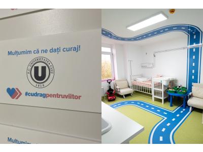 Împreună am contribuit la renovarea secțiilor de pediatrie și radiologie ale Spitalului Județean Arad