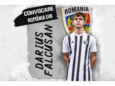 România U16. Darius Fălcușan va juca sub tricolor la un turneu în Bulgaria