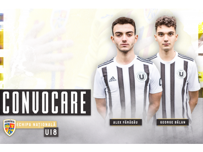 România U18. Doi ”U”-iști convocați pentru dubla amicală cu Macedonia de Nord