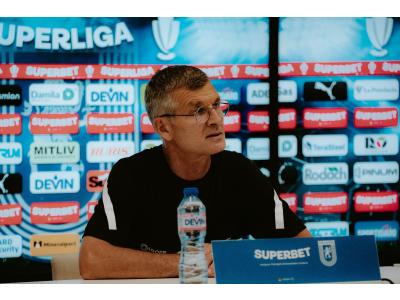 Sabău crede că meciul de la Craiova putea avea alt deznodământ: „Am controlat destul de bine jocul 60-65 de minute" / „Puteam face 2-0"