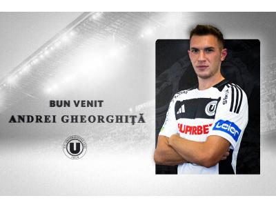 Andrei Gheorghiță va evolua în tricoul Universității în acest sezon