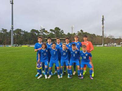 Cu trei ”U”-iști pe teren, naționala U16 s-a calificat în semifinalele Turneului Montaigu