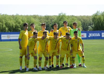 România U16. Juniorii lui ”U”, prestație excelentă în victoria cu Moldova