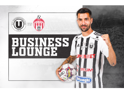“U” Cluj redefinește experiența de suporter în Superliga și deschide un BUSINESS LOUNGE la Cluj Arena
