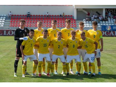 România U17. Trei jucători ai Universității titulari în remiza, 1-1, cu Cehia