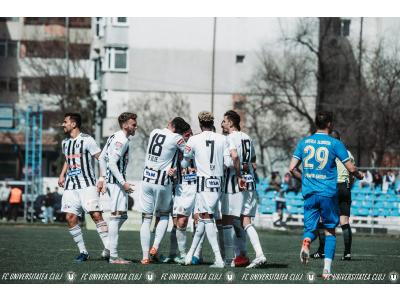 Remiză cu patru goluri la Slobozia. Unirea – ”U”: 2-2