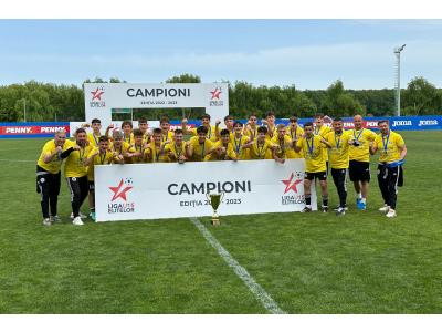 Suntem campioni naționali la nivelul juniorilor U15