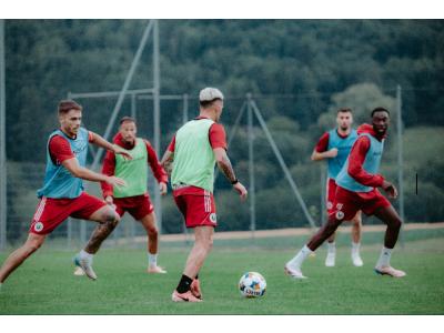 SKU Amstetten, primul adversar în cantonamentul din Austria