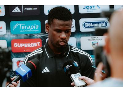 Thiam privește cu încredere duelul cu Petrolul: „Mergem să câștigăm, să luăm cele trei puncte"