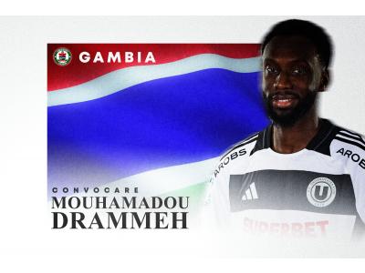 Mouhamadou Drammeh merge la naționala Gambiei