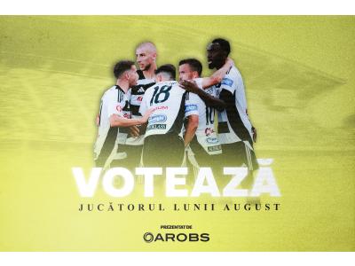 Votează #JucătorulLunii August