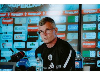 Sabău speră ca meciul cu Rapid să aducă primul succes al „Șepcilor roșii" pe teren propriu: „Trebuie să obținem cele trei puncte"