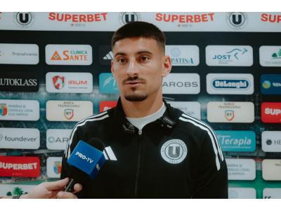 Cristea aștepta mai mult de la partida cu CFR: „Ne-am dorit să câștigăm, dar din păcate nu am reușit să facem cel mai bun joc al nostru”