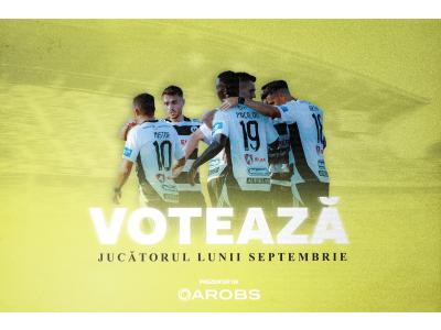Votează #JucătorulLunii Septembrie