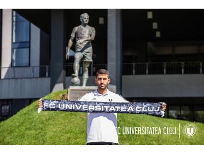 Un mijlocaș ofensiv, câștigător al Cupei Israelului, vine la Universitatea: "E un club cu istorie uriașă!"