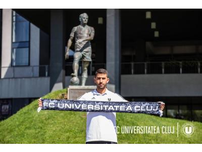 Un mijlocaș ofensiv, câștigător al Cupei Israelului, vine la Universitatea: "E un club cu istorie uriașă!"