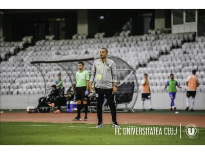 ”U” – Pandurii: 2-0. Costel Enache: „Rămân cele trei puncte, erau obligatorii pentru noi”