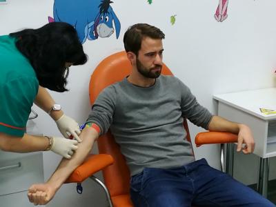 Fotbaliștii Universității Cluj au efectuat analizele medicale la Clinica Sante
