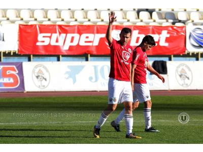 Trei puncte pentru primul loc. Gaz Metan Mediaș 2 – “U” Cluj 0-3