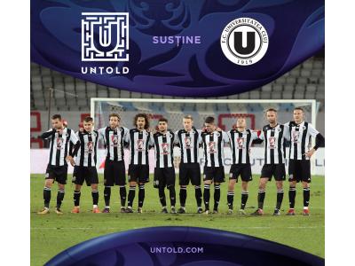 Untold susține "U" Cluj
