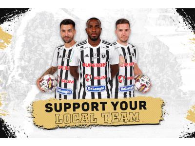 FC Universitatea Cluj lansează campania „Support your local team”, destinată companiilor locale