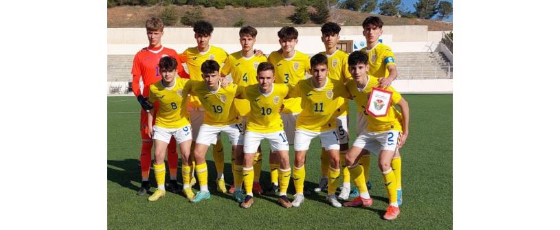 România U15. Gol pentru Bota în al doilea test cu Iordania