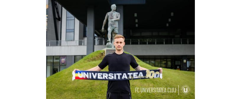 Vlad Muțiu, primul transfer al verii pentru FC Universitatea Cluj