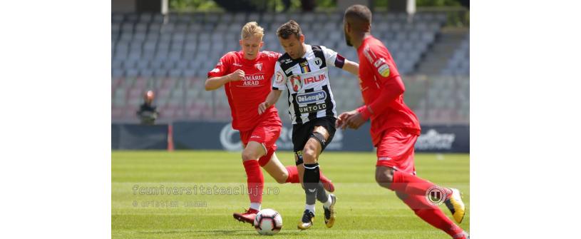 Remiză fără goluri la Clinceni, în derby-ul rundei. Academica – “U” 0-0