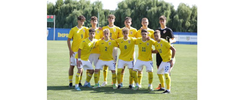 România U17. Cu trei ”U”-iști titulari, naționala a remizat, 2-2, cu Cehia