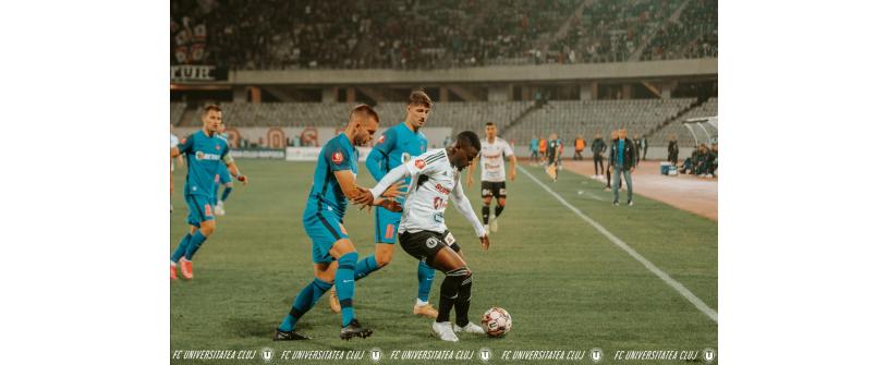 INTERVIU | Mamadou Thiam: „E cel mai frumos să joci fotbal într-o atmosferă cum e la meciurile Universității”