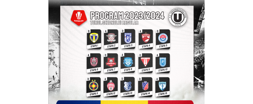 Programul noului sezon din Superliga