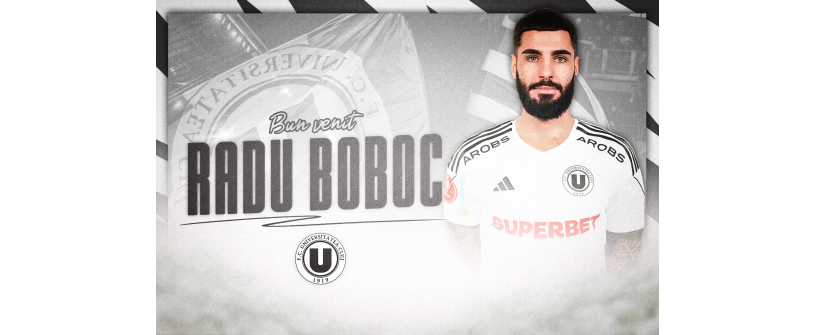 Radu Boboc, noul jucător al Universității Cluj