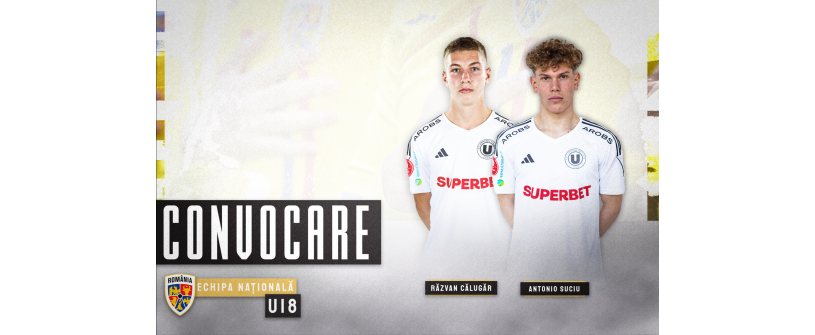 România U18. Dublă amicală cu Bulgaria pentru Antonio Suciu și Răzvan Călugăr