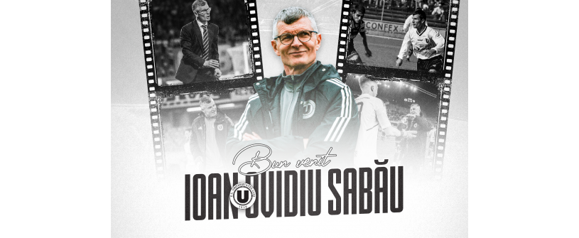 Ioan Ovidiu Sabău, noul antrenor al Universității Cluj