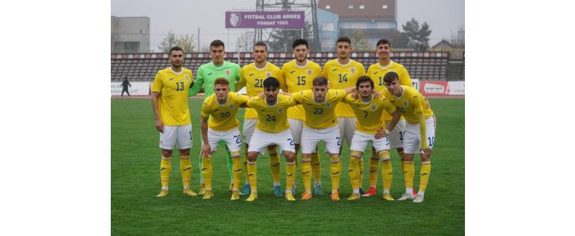 Andrei Gorcea, titular în amicalul României U21 cu FC Argeș