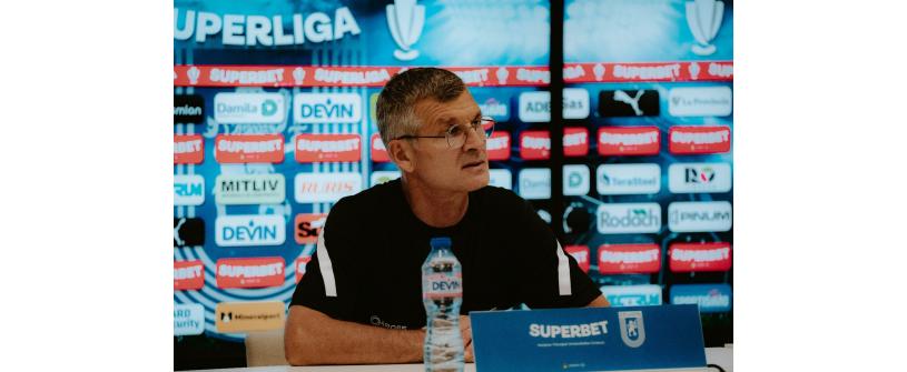 Sabău crede că meciul de la Craiova putea avea alt deznodământ: „Am controlat destul de bine jocul 60-65 de minute" / „Puteam face 2-0"
