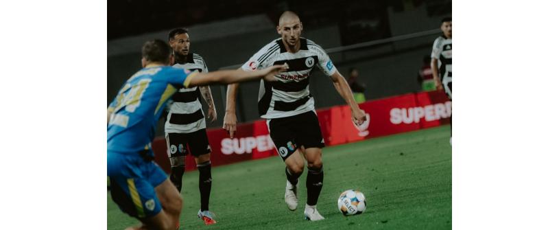 CRONICĂ U Cluj vs Petrolul Ploiești |„Șepcile roșii" și „lupii galbeni" și-au împărțit reprizele și punctele
